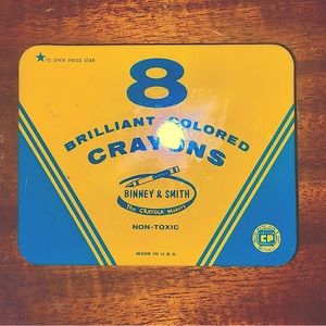 Antique Crayola Tin